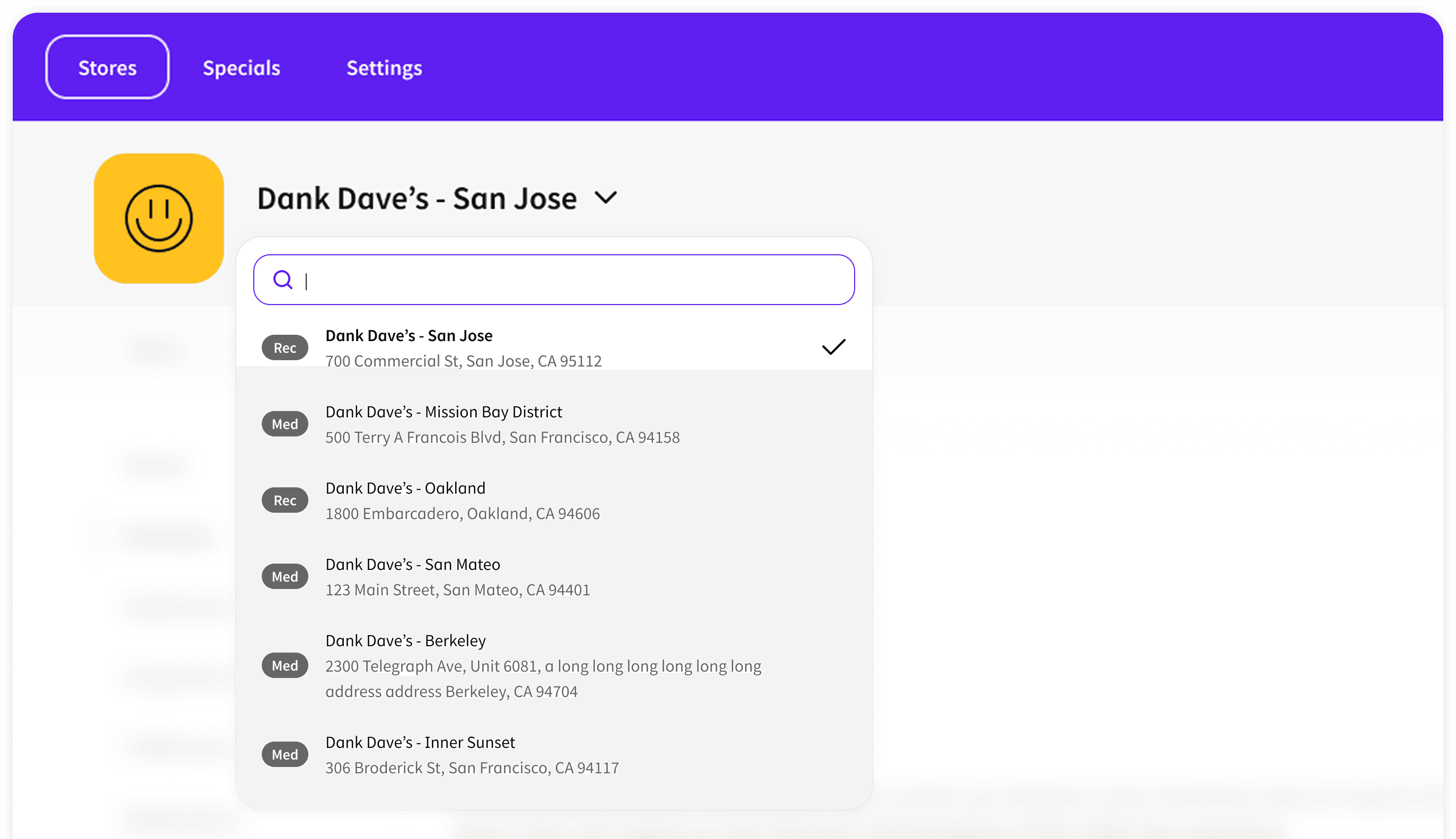 Store Switcher
